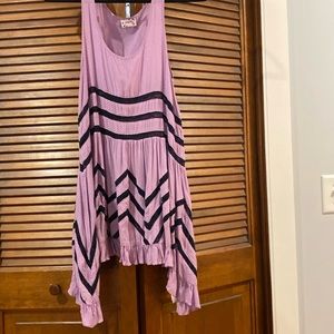Free people Lace and voile slip dress. Size S